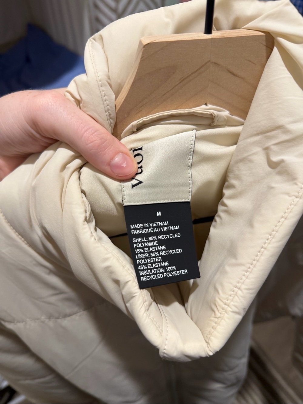 Vuori Women’s canyon Insulated Jacket, Off-White - Picture 4 of 7